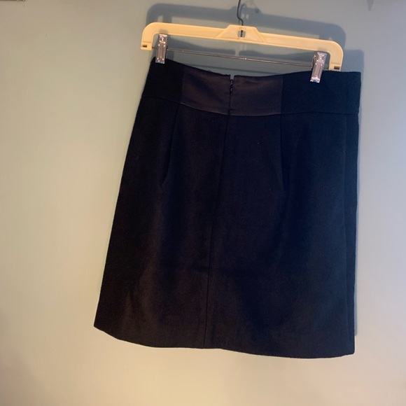 NWT MM Couture Black/Grey Ruffle front skirt - Picture 10 of 13